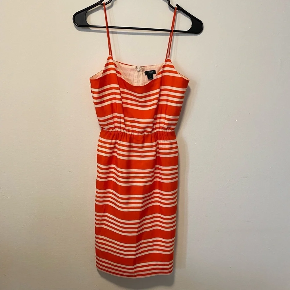 J. Crew striped dress